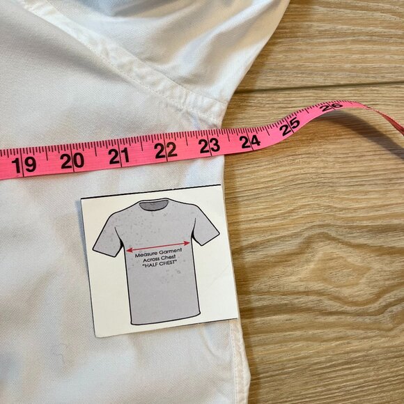 Black Brown1826 - White100% Cotton Shirt - Light Blue Trim & Elbow Patches (L) - Picture 12 of 14